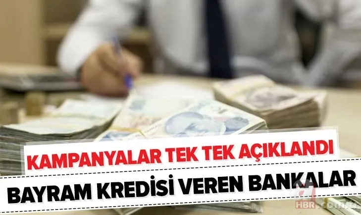 Bankaların bayram kredisi kampanyaları: ING, QNG Finansbank, Akbank, Garanti, İş Bankası bayram kredisi faiz oranları 1