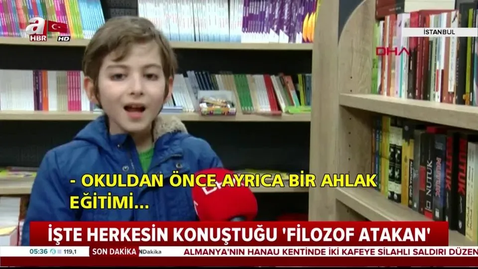 Filozof Cocuk Atakan Videosu Hayrete Dusurdu Atakan Kimdir Kac Yasinda Ahaber Son Dakika Video Izle