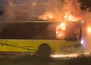 Park halindeki İETT alev alev yandı!