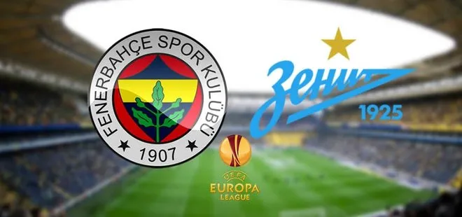 Fenerbahçe - Zenit maçı ne zaman, hangi kanalda?