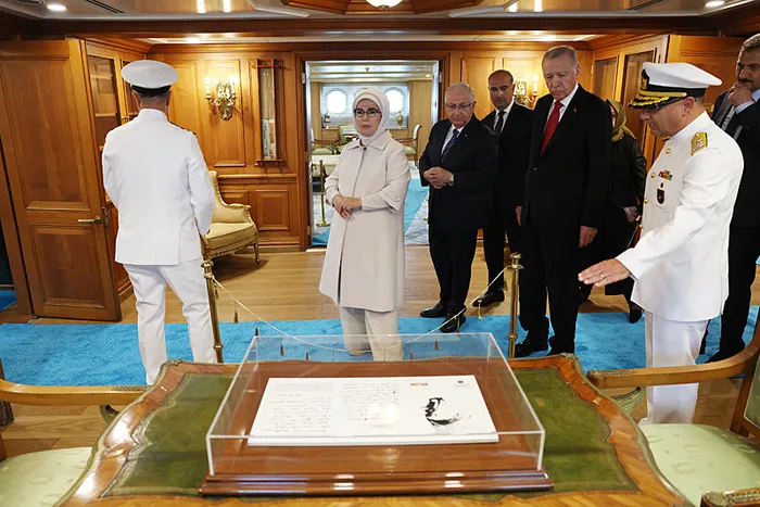 Başkan Erdoğan Savarona yatını ziyaret etti