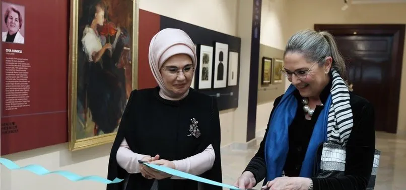 Emine Erdoğan İsrail Cumhurbaşkanı Isaac Herzog’un eşi Michal Herzog’u ağırladı