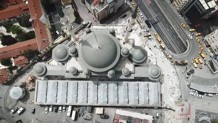 Taksim Camisi bugün açılıyor! Türkiye ve dünyada sayılı uygulama