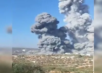 İdlib’de mühimmat deposunda patlama