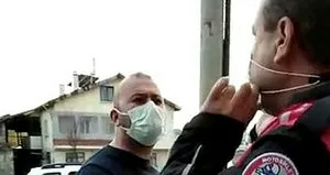 Sizi Suriye’ye gönderirim diyen kişiye polisten yanıt!