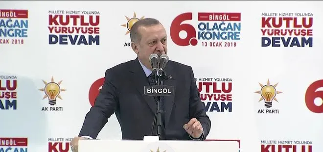 Cumhurbaşkanı Erdoğan: Hem sahada hem masada varız!