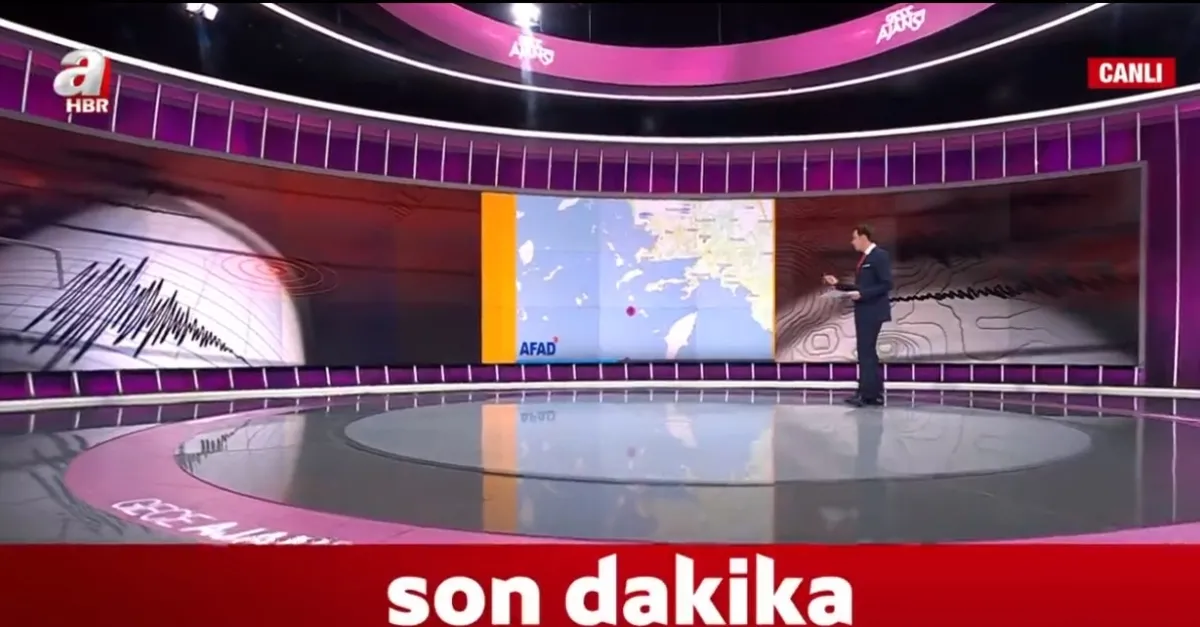 AFAD açıkladı! Muğla Datça'da 4,1'lik korkutan deprem