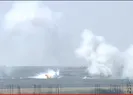 A Haber canlı yayınında bombardıman!