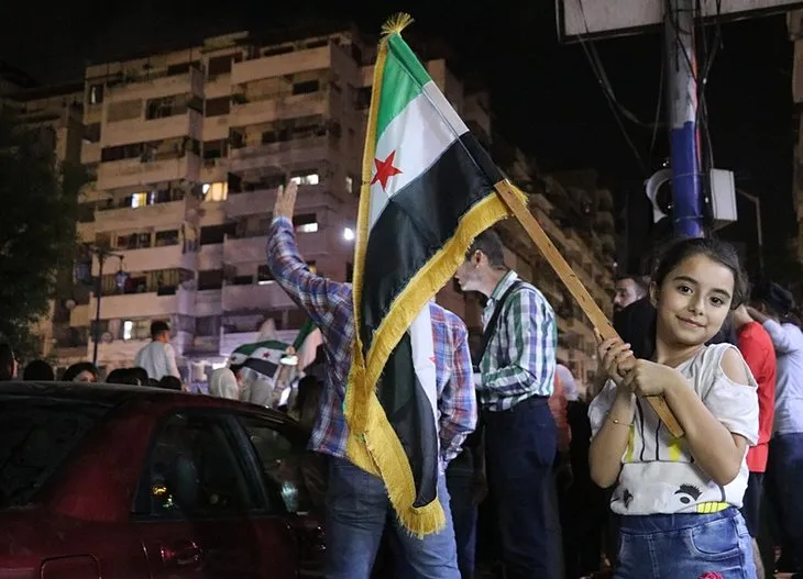 ABD Suriye’ye yaptırımları kaldırdı! Karar sonrası Şam'da coşkulu kutlama