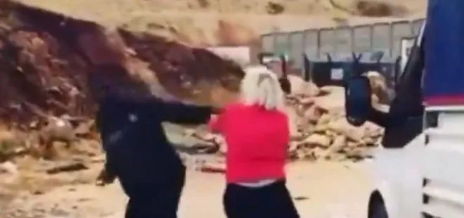 Gaziantep’te hayvansever kadın köpeklerin mamalarını çalan kişiyi beyzbol sopasıyla dövdü
