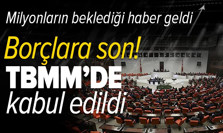 Son dakika: Milyonların beklediği haber geldi: Borcu olanlara müjde yeniden yapılandırılacak