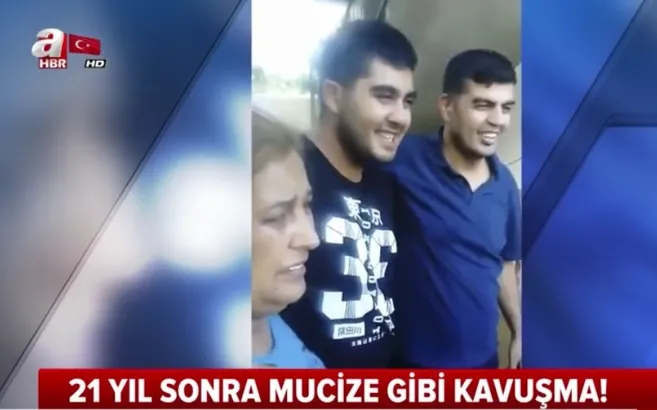 Kayıp çocuk 21 yıl sonra ailesine kavuştu!