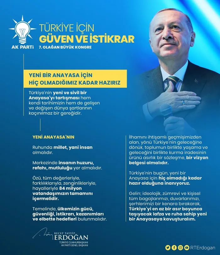 Son dakika: AK Parti’de tarihi gün! Başkan Recep Tayyip Erdoğan 2023 manifestosunu açıkladı