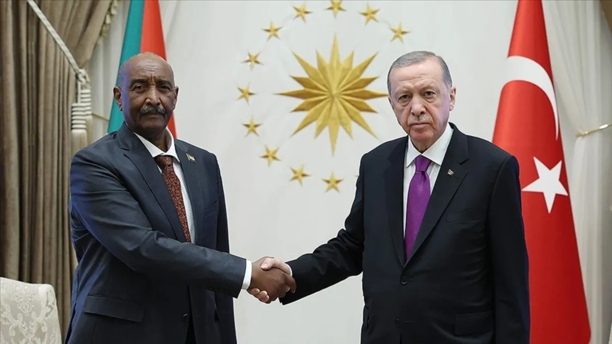Başkan Erdoğan Sudan Egemenlik Konseyi Başkanı el-Burhan ile görüştü!