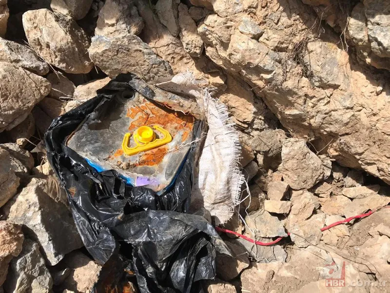 Terör örgütü PKK'nın cephaneliği ele geçirildi 15