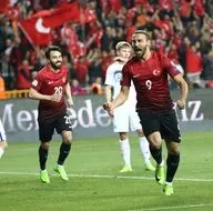 Türkiye - Finlandiya karşılaşmasından kareler