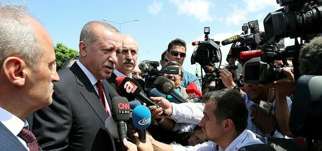 Başkan Erdoğan Ordu’da incelemelerde bulundu