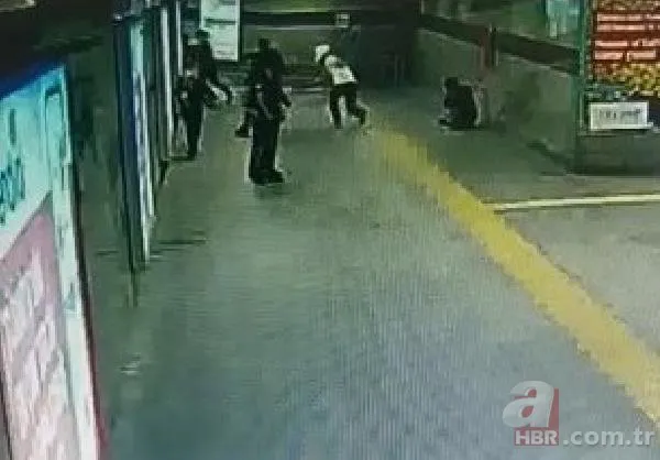 Şişli’de metro girişinde 2 kişiyi kurşun yağmuruna tuttu! O anlar kamerada