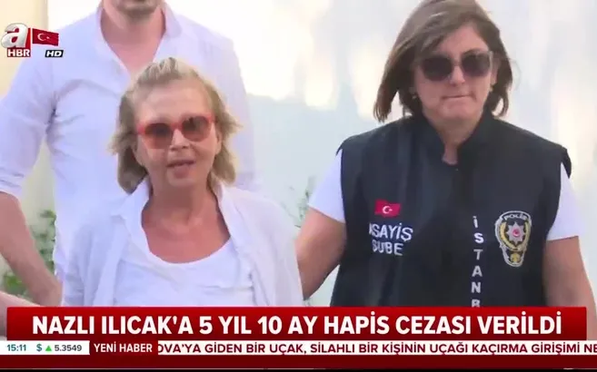 Nazlı Ilıcak'ın cezası belli oldu