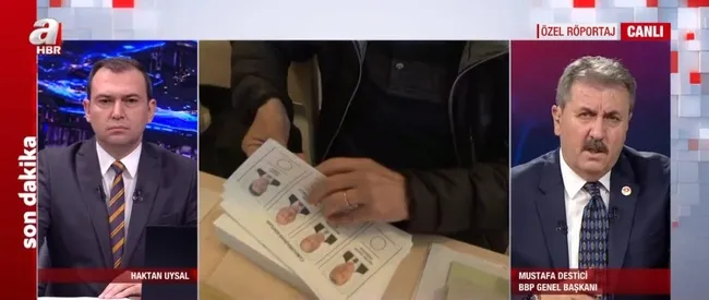 Cumhur İttifakı 2. tura nasıl hazırlanıyor? BBP lideri Mustafa Destici A Haber’de