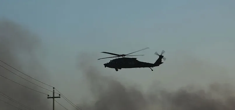 Irak'ta askeri helikopter düştü: 7 ölü