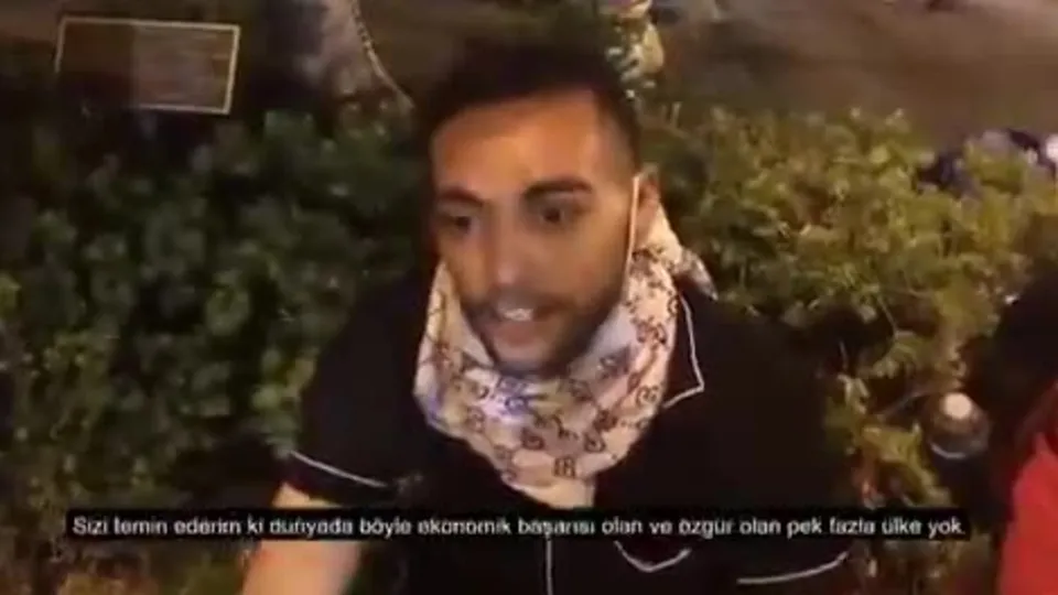 ABD’deki George Floyd gösterilerinde Faslı gençten Başkan Erdoğan’a övgü dolu sözler