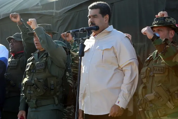 Maduro ABD'ye meydan okudu: İşte silahlı kuvvetler burada
