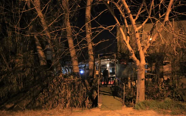 Bahçede temizlik yaparken insan kafatası buldu!