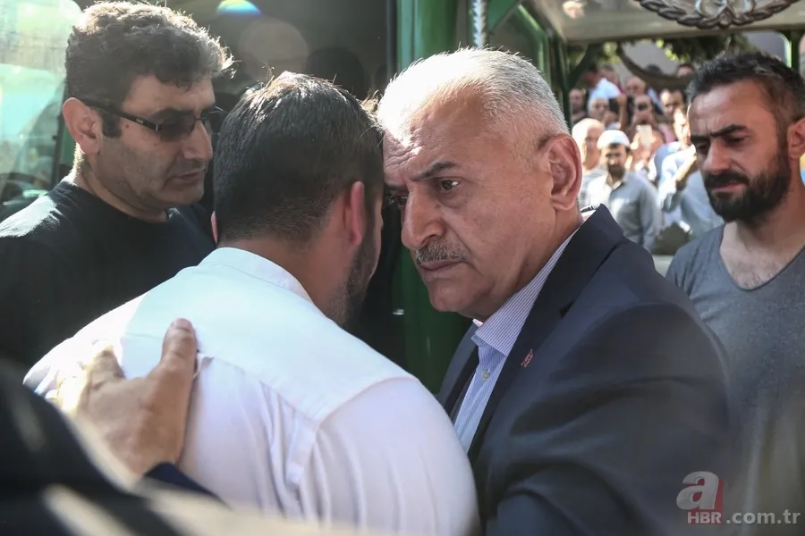 Binali Yıldırım cenaze törenine katıldı 2