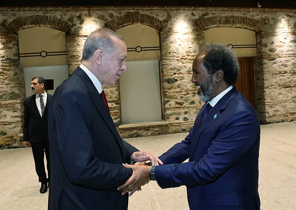 Başkan Erdoğan Somali Cumhurbaşkanı Hasan Şeyh Mahmud ile görüştü! İşte ele alınan konular...