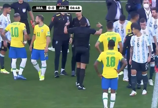 Brezilya-Arjantin 2022 Dünya Kupası elemeleri maçı tarihi olay | Arjantin sahadan çekildi