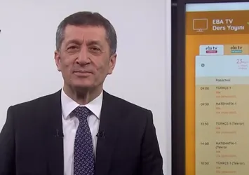 Son dakika: Uzaktan eğitim başladı! İlk ders Milli Eğitim Bakanı Ziya Selçuk'tan!