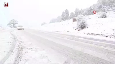 Muğla’nın yüksek kesimleri beyaza büründü