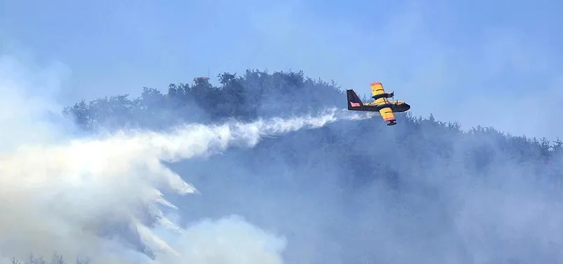 Antalya'da orman yangını