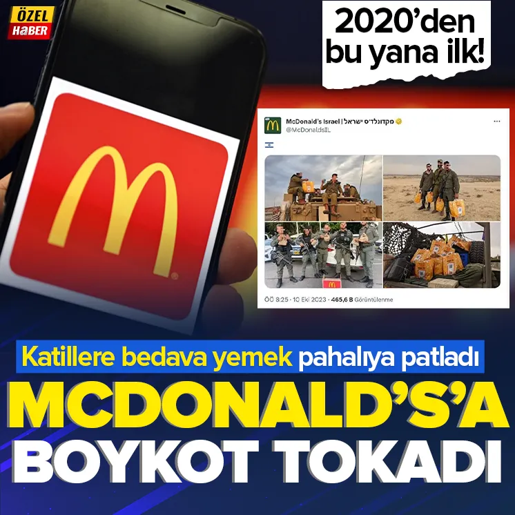 McDonalds’a boykot tokadı!