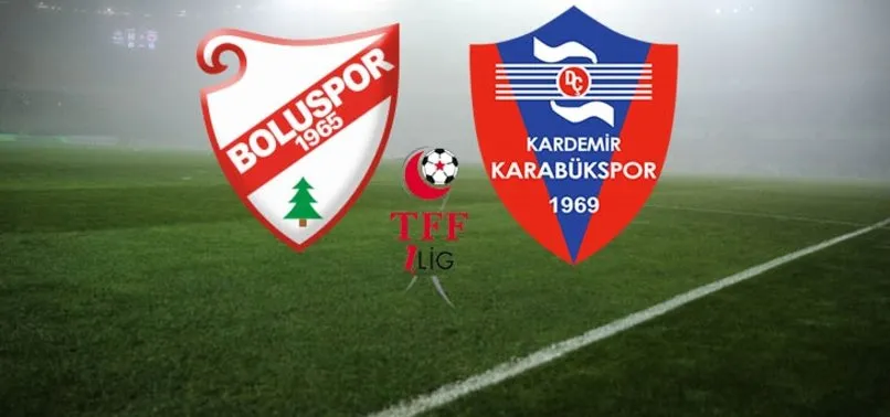 Boluspor - Karabükspor maçı ne zaman, saat kaçta, hangi kanalda?