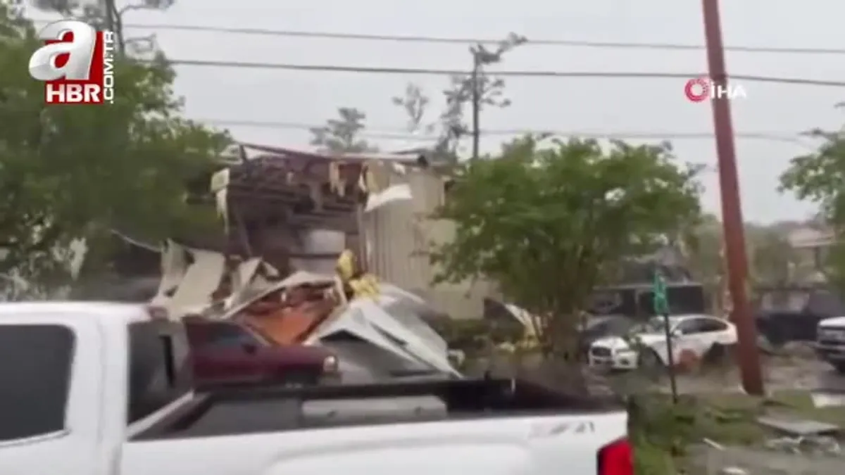 ABD’nin güneyini şiddetli fırtına vurdu: 1 ölü, 11 yaralı