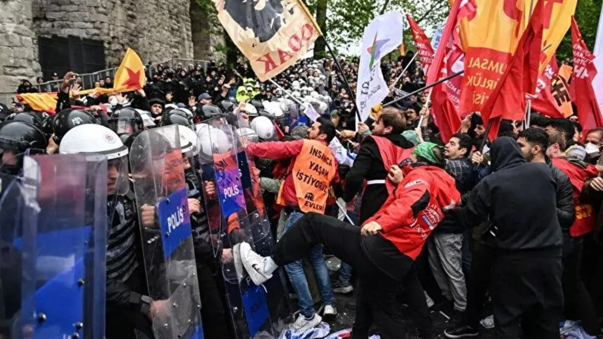 1 Mayıs'ta polise saldırı soruşturmasında flaş gelişme! 12 şüpheliye dava istemi...