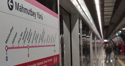 Son dakika: İstanbul'da Mecidiyeköy-Mahmutbey metro seferleri teknik arıza nedeniyle aksadı