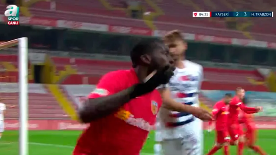 GOL | Kayserispor 3-3 Hekimoğlu Trabzon