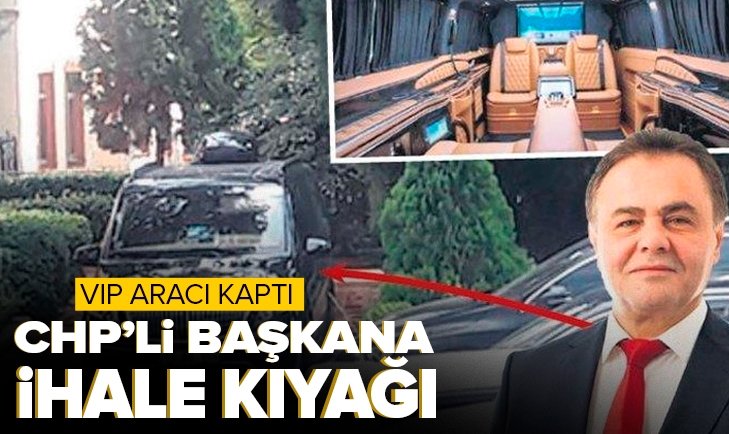 CHP’li Bilecik Belediye Başkanı Semih Şahin ihaleyi verdi VIP aracı kaptı!