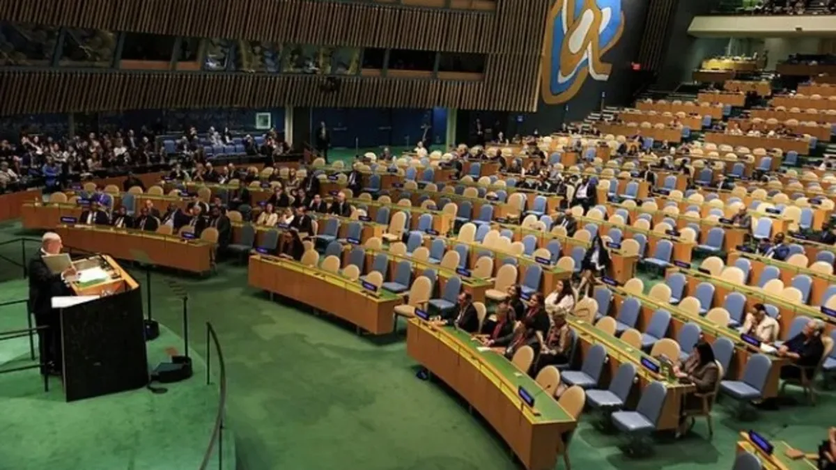 Netanyahu'dan BM'de 1947 yalanı! Filistin manipülasyonuyla soykırımı örtbas etmeye çalıştı: | Yahudiler Naziler'den kaçtıklarında onları Müslümanlar kolladı