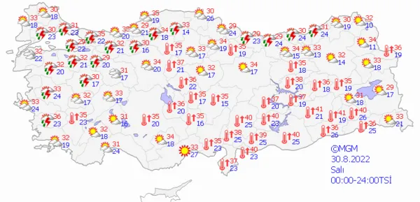 1661615453442.png Sağanak yağış tam gaz devam! Meteoroloji'den üst üste yeni uyarılar! Gün verildi... İstanbul Ankara İzmir hava durumu - 9