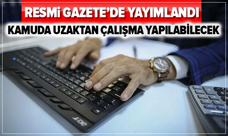 Kamu kurum ve kuruluşlarında esnek çalışma dönemi