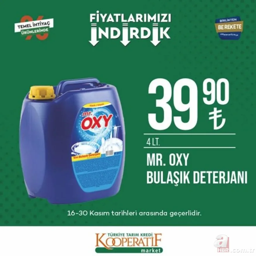 Böyle indirim görülmedi! TARIM KREDİ MARKET AKTÜEL ÜRÜNLER | ÇAY, TOZ ŞEKER, YAĞ fiyatlarında büyük kampanya başladı! 23
