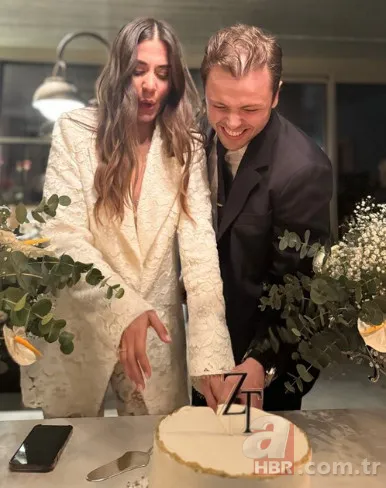Tolga Sarıtaş 5 yıllık sevgilisi Zeynep Mayruk ile evlendi! Sibil Çetinkaya peş peşe paylaştı! Düğünden kareler... 9