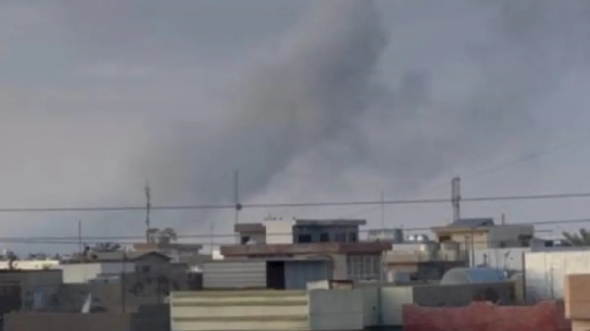 Musul'da Haşdi Şabi karargahına saldırı: 1'İ komutan 2 ölü