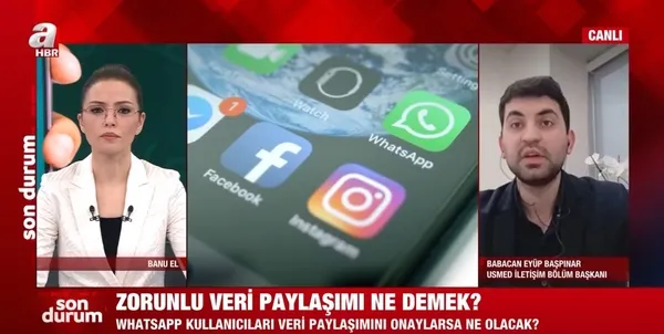 WhatsApp sözleşmesini imzalayanlar dikkat! Uzman isim A Haber canlı yayınında tüm sorulara yanıt verdi