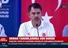 Bakan Murat Kurum’dan orman yangınları ile ilgili açıklamalar