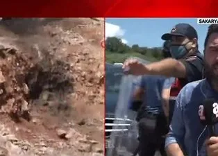 Sakarya'da havai fişek taşıyan araçta patlama! A Haber olay yerinde